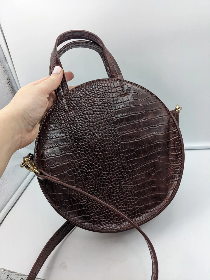 Bolso bandolera de cuero Street Level Foto 3 de 4