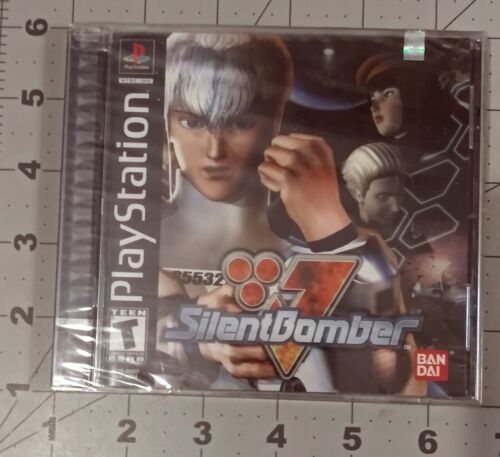 Silent Bomber from Bandai USA (PS1, 1999) - NEW and SEALED