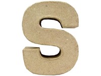 Pa Paper Mache 4 Letter S Kraft on sale Pa Paper Mache 4 Letter S Kraft on sale