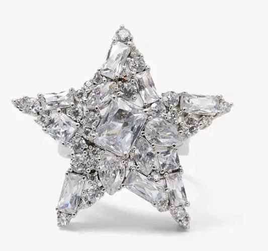 Kate Spade New York You're A Star Cocktail Ring Size 6 Or 7 New - Image 2 of 4