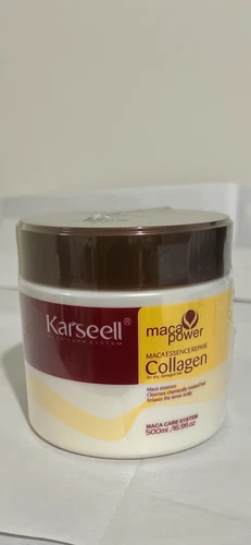 Hair Mask Karseell Collagen 16.9 Oz 500ml Deep Conditioner Coconut Oil Keratin-image