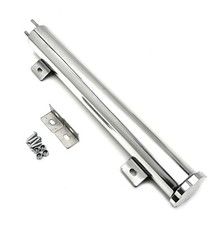 Overflow Radiator Tank Reservoir 15x2 Polished Aluminum Universal Fit Hot Rod