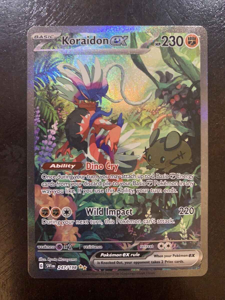 Koraidon ex (Scarlet & Violet 247/198) – TCG Collector