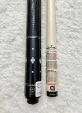 IN STOCK, McDermott G502 Pool Cue w/ G-Core Shaft, Leather Wrap, FREE HARD CASE