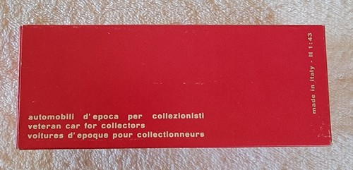 Rio #52 1923 Renault Torpedo E Sport 40 CV NEW FACTORY SEALED - Picture 9 of 15