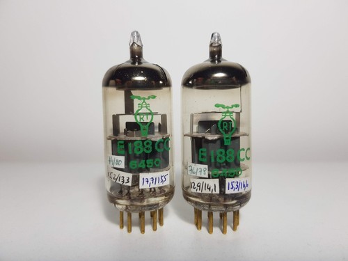 Tube électronique EL82 Philips RT Chartres NOS (New Old Stock) - 6* Ring Getter