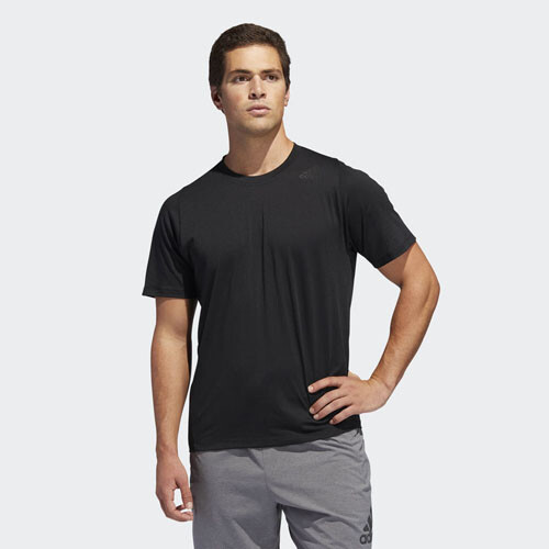 Adidas DU1374 Men Training Freelift Prime lite SS shirts black | eBay