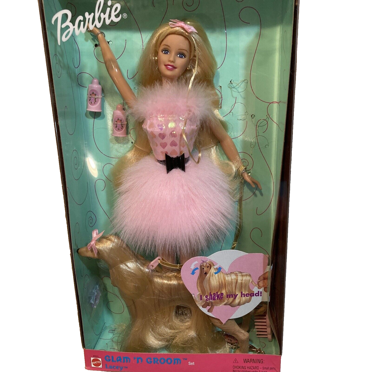 Barbie Glam n' Groom Lacey Set 1999 27271 Mattel NRFB New 🌸