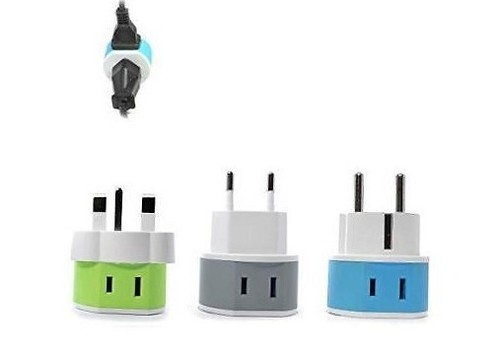 Adaptador De Viaje Orei Usa To Europe (schuko) (tipo E/f) - | Cuotas