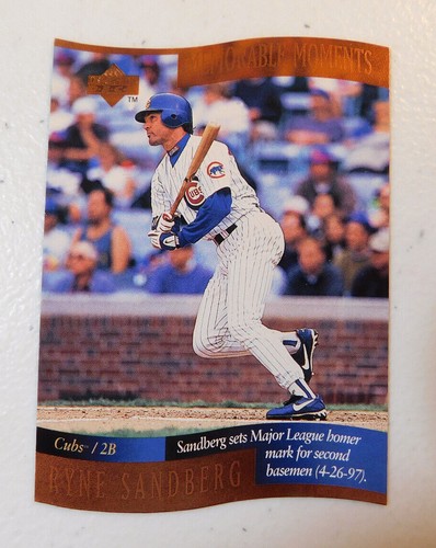RYNE SANDBERG HOF YOU PICK YOUR CARD, U-PICK ASST. YEARS & COMPANIES (item#G69) - Picture 52 of 57