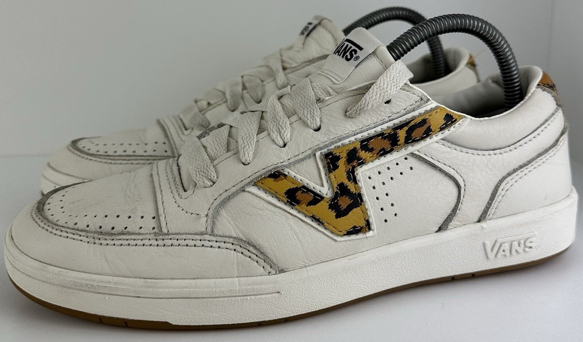 Vans Lowland CC Womens Size US White Big Cat Comfy Cush Shoes