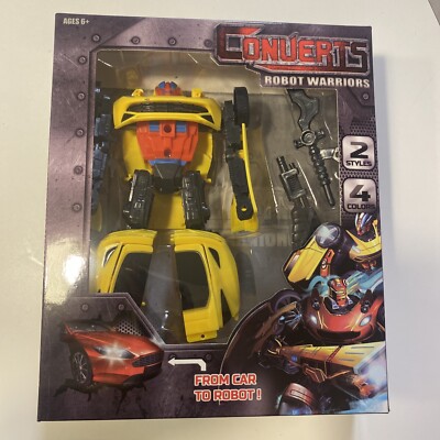 Robot Warriors  From Car To Robot. Ages 6+