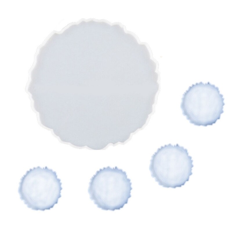 Silicone Resin Coaster Molds for DIY Cup Mats and Home Decor