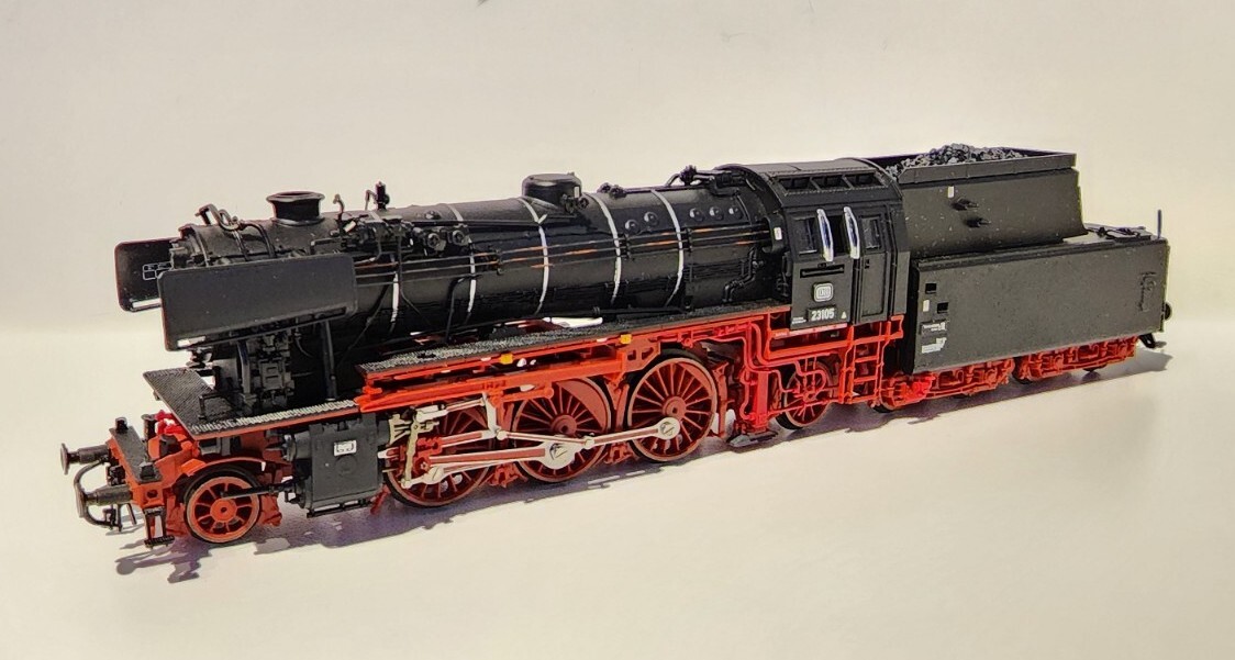 Roco HO 2-6-2 Steam Locomotive Die Dampflok BR 23 105