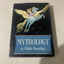 Mythology by Edith Hamilton 36th Printing! 1946 HCDJ VG