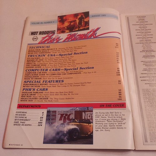 1989 September, Hot Rodding Magazine, Truckin' U.S.A. The Fad Is Back (MH603) - Picture 2 of 3