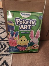 Poke-in Art - Easter Fun, Mess-Free for Kids, DIY Wood Craft Kits, Creative A...