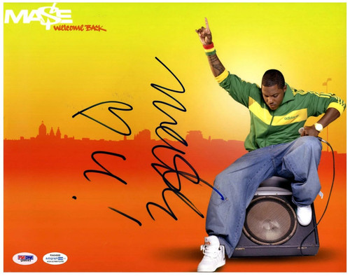 Mase Autograph Autographed 11x14 Photo Ma$e Bad Boy Records P. Diddy Puff Daddy