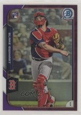 2015 Bowman Chrome Purple Refractor 134/250 Blake Swihart #180 00et
