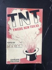 Rare Vintage Magic Book - TNT Twelve New Tricks Edited By Fabien