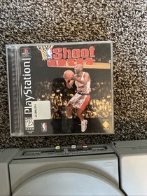Sony PlayStation 1 Gray Console With Oem Controller Nba Shootout Bundle