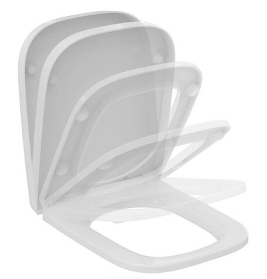 Ideal Standard I.Life Soft Close WC-Sitz und Deckel in weiß. T453101