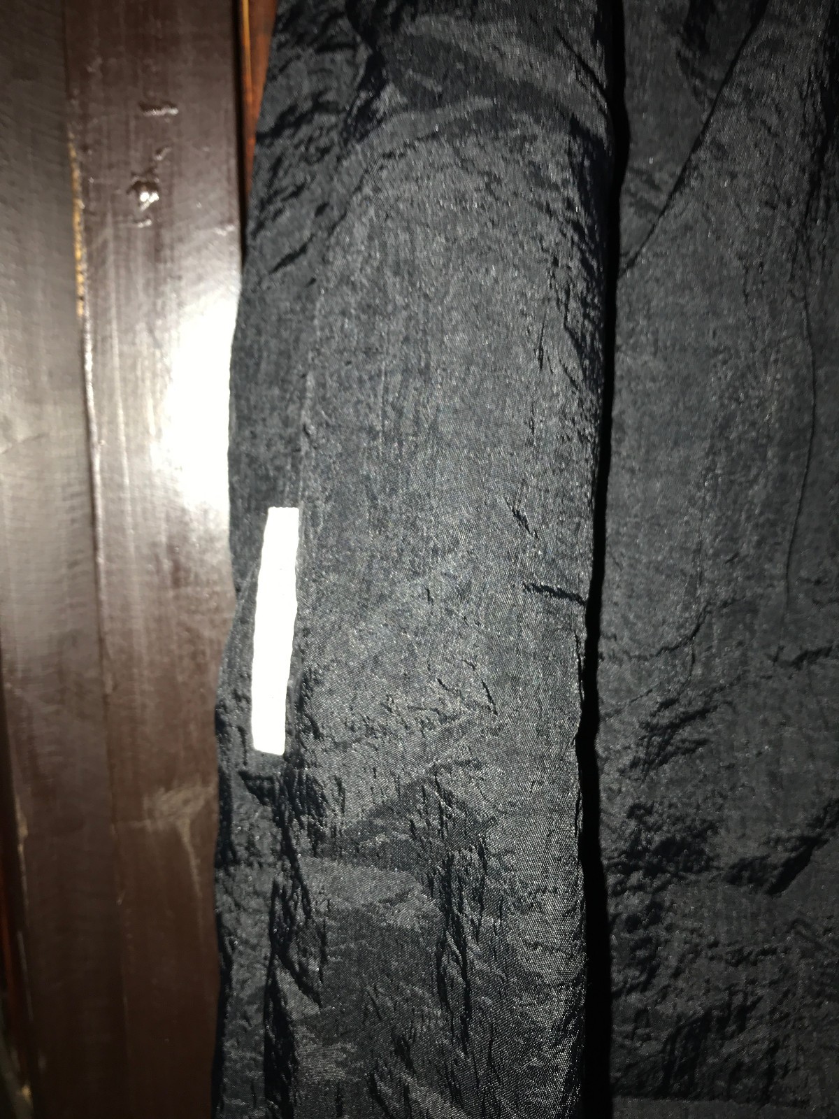 Vintage Givenchy Activewear Medium Black Purple Nylon Track Pants Windbreaker thumbnail 6