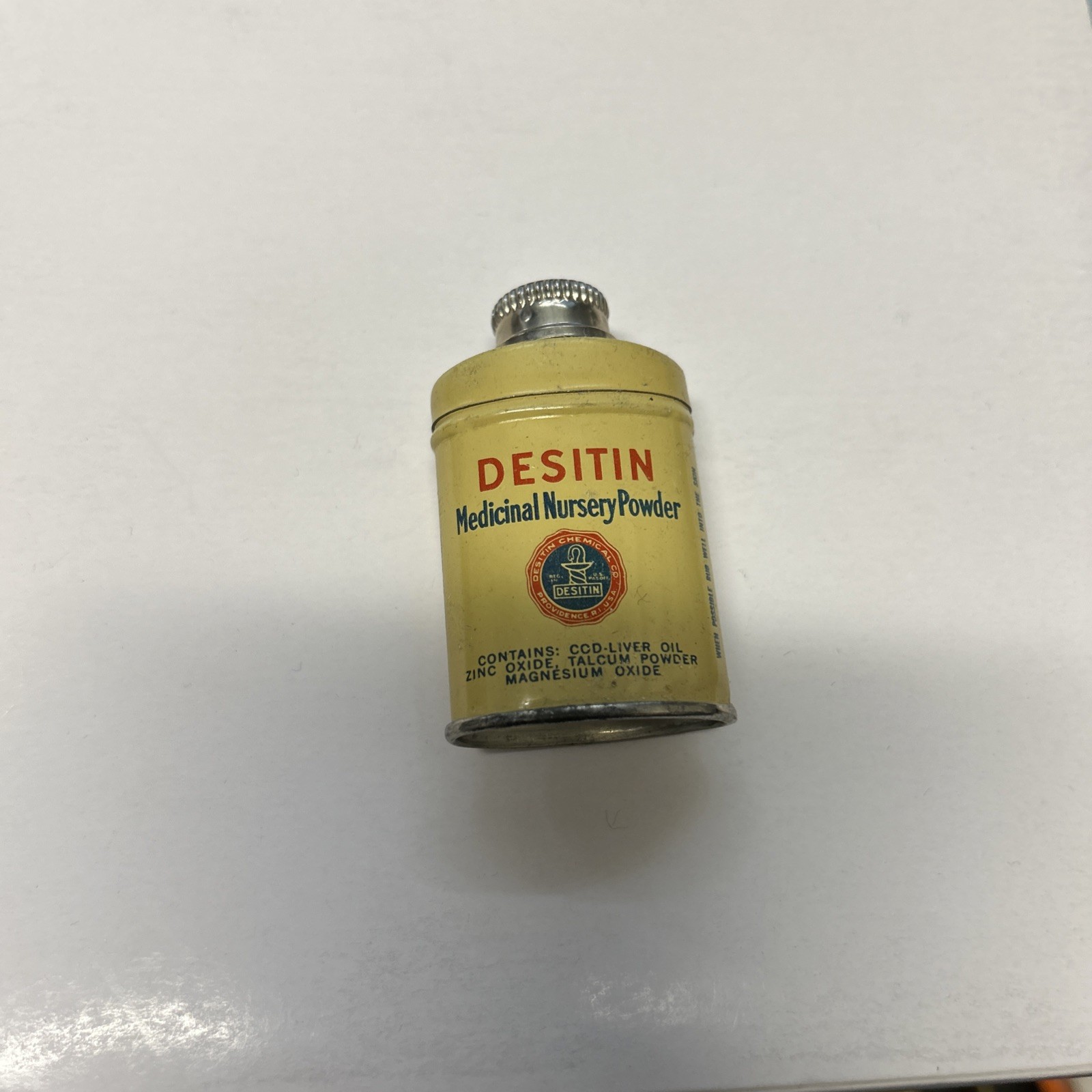 Vintage Desitin  Nursery Powder Full