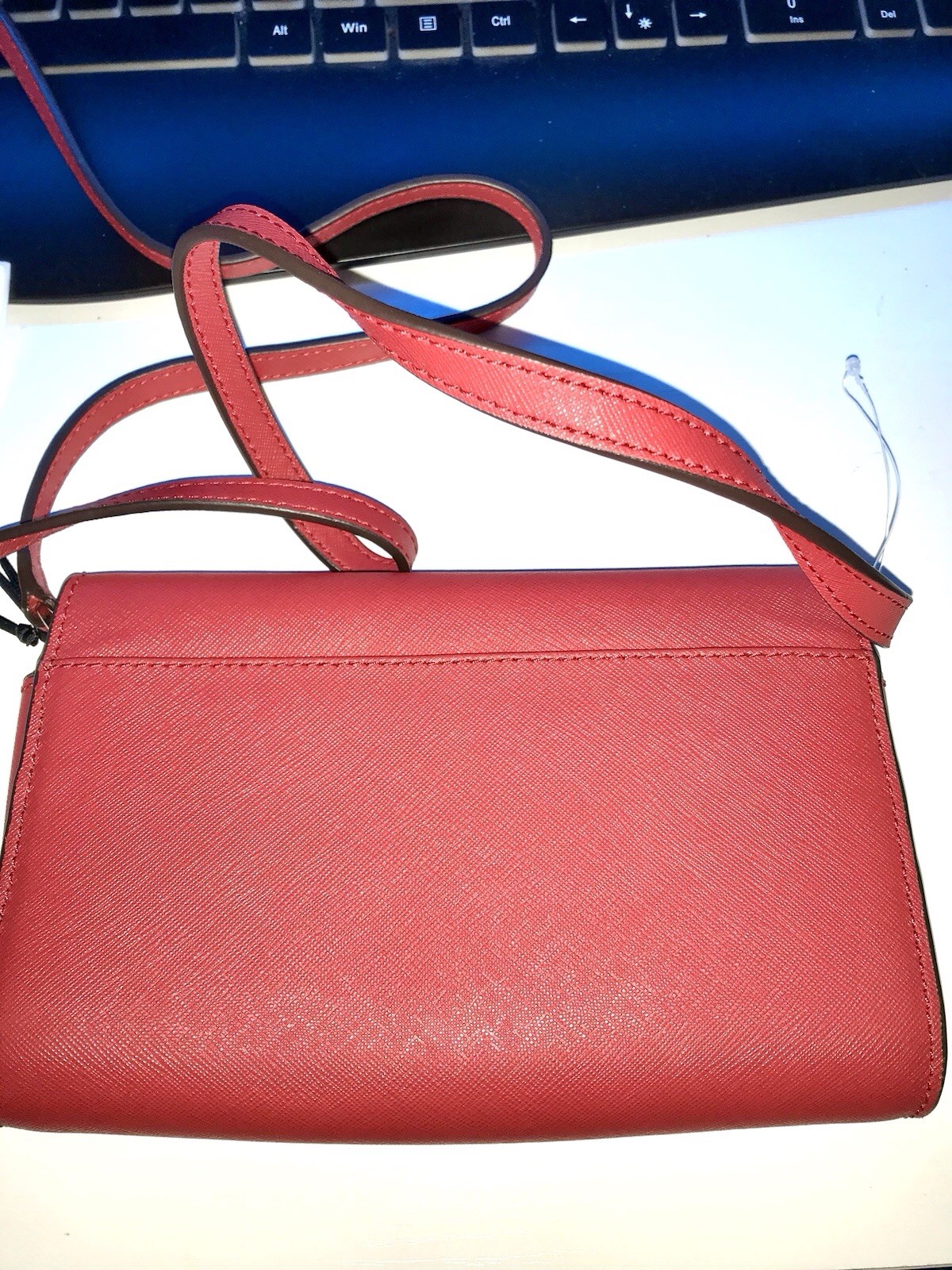 Kate Spade New York Women's Laurel Way Addison Crossgrain Leather Crossbody