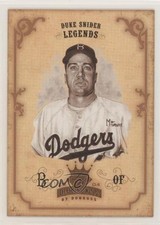 2004 Donruss Diamond Kings Legends Bronze Sepia 3/100 Duke Snider #171 HOF 0l2