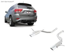 Borla ATAK Sportauspuff Jeep Grand Cherokee WK SRT-8 Bj.2012-2014 je 127mm rund