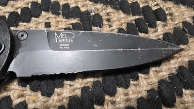 *RARE Folding* Benchmade Mel Pardue 350SBT w/BT2 Combo - Read Description 