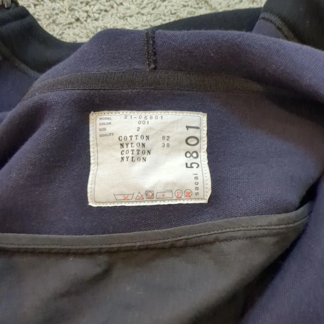 SACAI Felpa con cappuccio