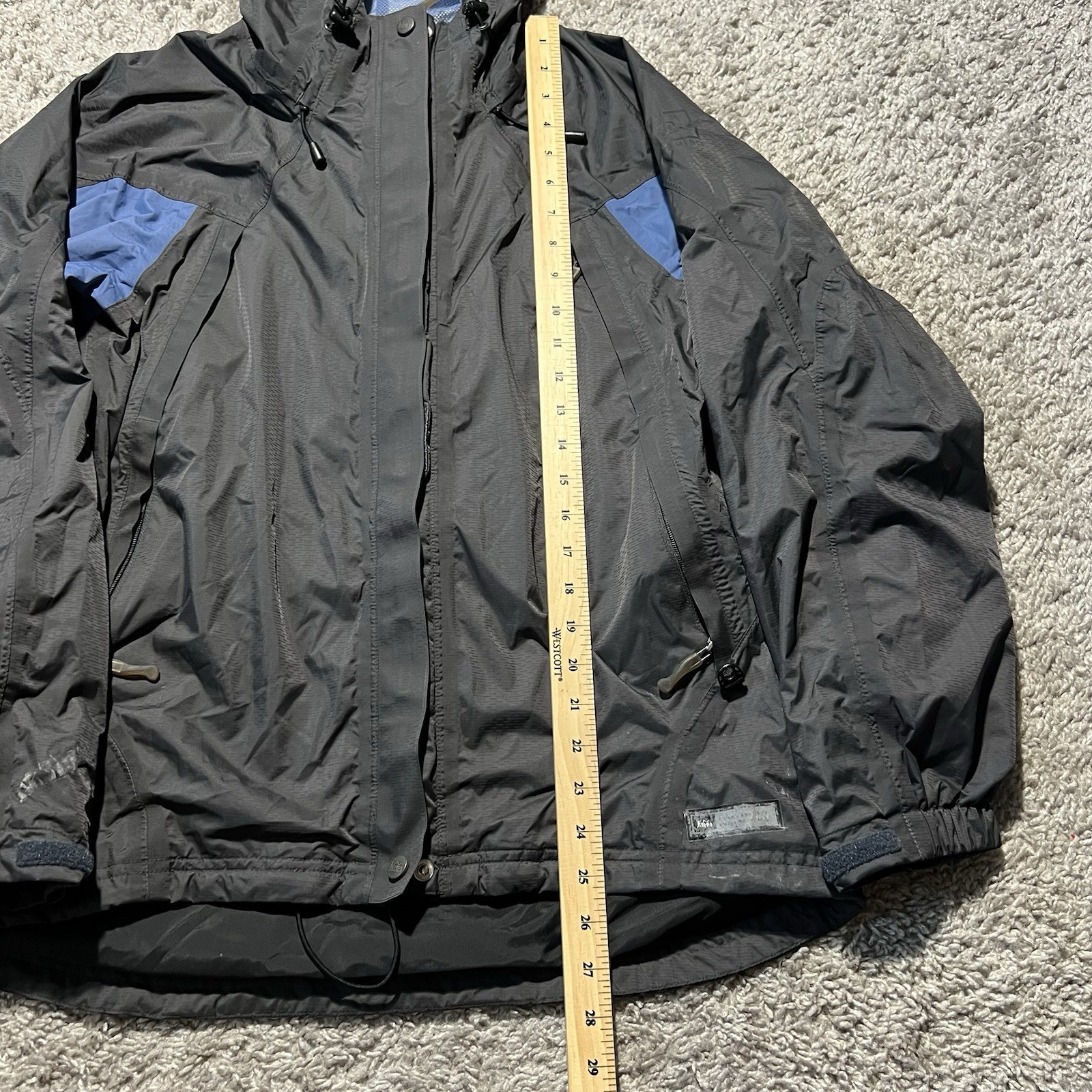 Rei E1 Elements Jacket Womens Small Full Zip Hood… - image 7