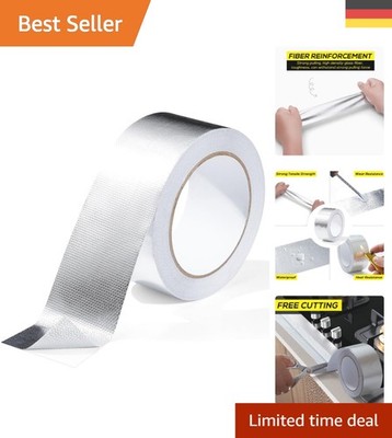 Aluminiumfolie Klebeband 50mm x 50m   Innovative Hitzeschild Technologie