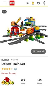 LEGO Duplo Deluxe Train Set #10508 (Retired)