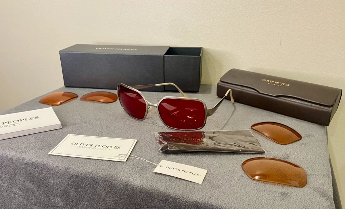 OLIVER PEOPLES DAVRI REDレンズ Las mejores ofertas en Gafas de sol para hombres Oliver Peoples