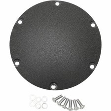 Drag Specialties [1107-0441] Derby Covers Flat Black