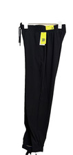 All in Motion Women's Active Light Mid-Rise Joggers Size S Black Woven NWT