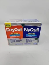 Vicks DayQuil & Nyquil Severe Cold, Flu & Congestion, 24 Count exp 08/26