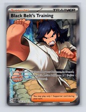 Black Belt's Training 255/217 Ultra Rare Ascended Heroes Pokemon Holo Near Mint