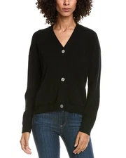 Incashmere Box Wool & Cashmere-Blend Cardigan Women's