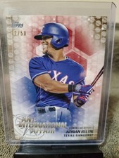 2018 Topps Update Series - An International Affair Adrian Beltre #IA-14 Gold /50