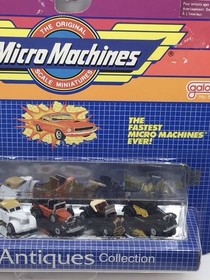 Vintage Micro Machines #28 Antiques Collection Galoob 1988 New In Package
