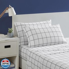 Nautica- King Sheet Set, Cotton Percale Bedding Set, Crisp and Co