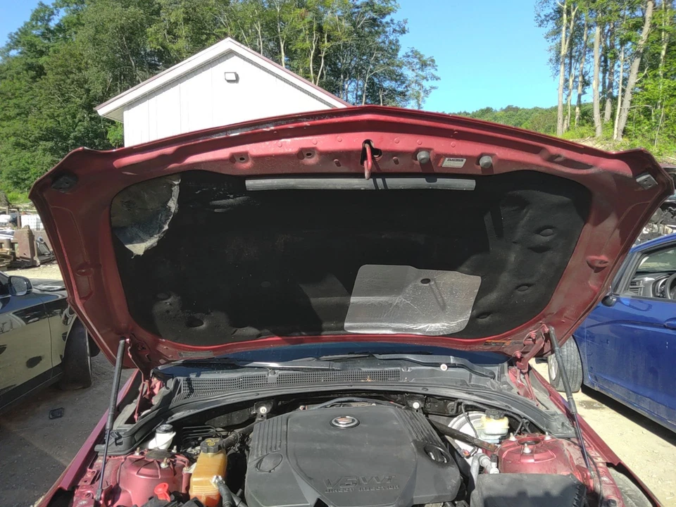 13 CADILLAC ATS Hood Crystal Claret Tintcoat - Gbe Foto 2 de 2