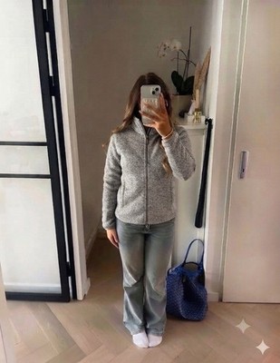 Damen-Strickfleecejacke von The North Face Gr.L