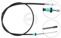 A.B.S. Bremsseil Seilzug Feststellbremse K13586 FüR Largus Sandero MCV Dacia 1