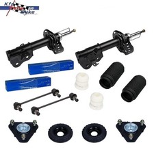 2x STOSSDÄMPFER + SCHUTZKAPPEN + DOMLAGER + SKF KOPPELSTANGEN VORNE FÜR HONDA