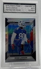 2016 Panini Prizm Silver Shaq Lawson Rookie FGS 10 Buffalo Bills #273